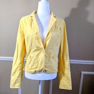 Corduroy Single Button Blazer